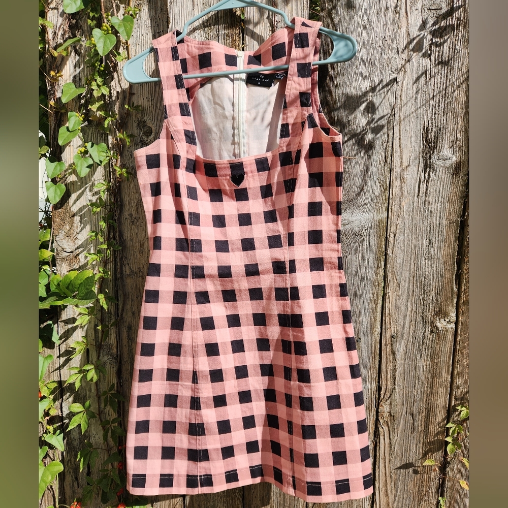 Lazy Oaf Pink Gingham Bodycon